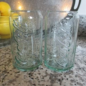 Coke Cola Glasses, Set of 2